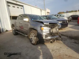 2021 GMC Canyon 4WD Denali with VIN 1GTG6EEN4M1119278, listed as a Copart auction lot 65346702 with 37,245 mi miles and Salvage Title. Bid and sale history available at carsss.com. Image 1.