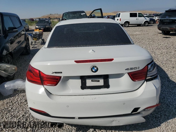 2018 BMW 4 Series 430i xDrive with VIN WBA4Z3C58JEC55774, listed as a Copart auction lot 69888534 with 117,995 mi miles and Salvage Title. Bid and sale history available at DreamBid. Image 6.