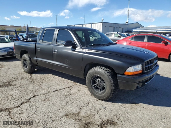 2000 Dodge Dakota Sport with VIN 1B7GL2AXXYS723142, listed as a Copart auction lot 48067275 with 186,690 mi miles and Salvage Title. Bid and sale history available at carsss.com. Image 4.