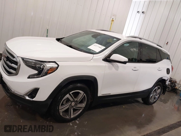 2020 GMC Terrain SLT with VIN 3GKALVEV5LL236894, listed as a IAAI auction lot 42177466 with 103,524 mi miles and . Bid and sale history available at DreamBid. Image 15.
