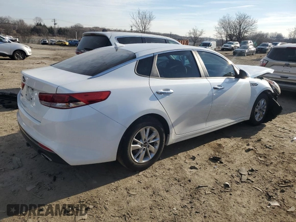 2017 Kia Optima LX with VIN KNAGT4L32H5173971, listed as a Copart auction lot 46578515 with 89,072 mi miles and Salvage Title. Bid and sale history available at carsss.com. Image 3.