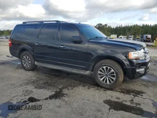 2015 Ford Expedition Max XLT with VIN 1FMJK1HT7FEF13627, listed as a Copart auction lot 51187075 with 215,325 mi miles and Salvage title. Bid and sale history available at DreamBid. Image 4.