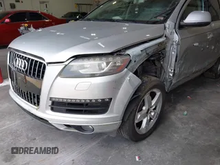 2014 Audi Q7 Premium Plus with VIN WA1LGAFE8ED004177, listed as a IAAI auction lot 42757437 with 183,830 mi miles and . Bid and sale history available at DreamBid. Image 6.