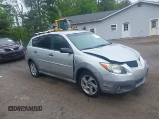 2004 Pontiac Vibe z VIN 5Y2SM62854Z443989, wystawiony jako IAAI lot #42198666 z przebiegiem 144 907 mil mil oraz . Historia ofert i sprzedaży dostępna na DreamBid. Obrazek 1.