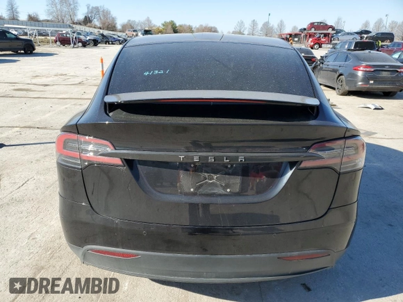 2016 Tesla Model X 70D with VIN 5YJXCBE20GF011801, listed as a Copart auction lot 47640725 with 174,948 mi miles and Salvage Title. Bid and sale history available at DreamBid. Image 6.