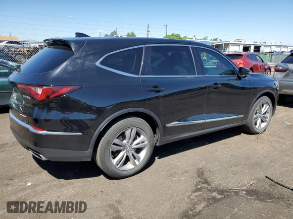 2023 Acura MDX with VIN 5J8YE1H31PL007252, listed as a Copart auction lot 68234394 with 24,016 mi miles and Clean Title. Bid and sale history available at carsss.com. Image 3.