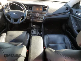 2014 Kia Cadenza Premium with VIN KNALN4D78E5151091, listed as a Copart auction lot 81319124 with 195,203 mi miles and Salvage Title. Bid and sale history available at carsss.com. Image 8.