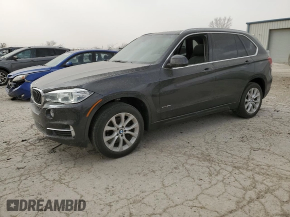 2015 BMW X5 xDrive35i z VIN 5UXKR0C56F0P10422, wystawiony jako Copart lot #49214395 z przebiegiem 115 374 mil mil oraz Szkoda całkowita • Salvage title. Historia ofert i sprzedaży dostępna na DreamBid. Obrazek 1.