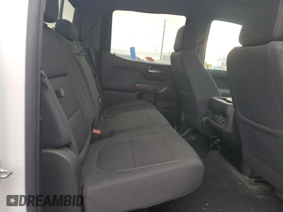 2021 Chevrolet Silverado 1500 RST with VIN 1GCUYEEL9MZ345698, listed as a Copart auction lot 86368694 with 56,924 mi miles and Salvage Title. Bid and sale history available at carsss.com. Image 10.