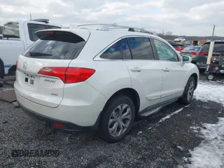 2015 Acura RDX Tech Pkg with VIN 5J8TB4H56FL000513, listed as a IAAI auction lot 41283811 with 167,324 mi miles. Bid and sale history available at carsss.com. Image 4.