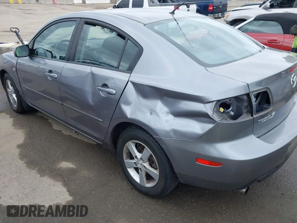 2006 Mazda 3 i with VIN JM1BK12F261420775, listed as a IAAI auction lot 42031576 with 145,530 mi miles. Bid and sale history available at carsss.com. Image 6.