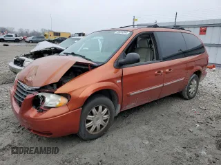 2006 Chrysler Town & Country LWB Touring with VIN 2A4GP54L76R688311, listed as a Copart auction lot 66549674 with 231,664 mi miles and Non Repairable. Bid and sale history available at carsss.com. Image 1.