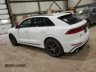 2022 Audi SQ8 Premium Plus z VIN WA1AWBF1XND020524, wystawiony jako Copart lot #41291664 z przebiegiem 32 397 mil mil oraz . Historia ofert i sprzedaży dostępna na DreamBid. Obrazek 2.