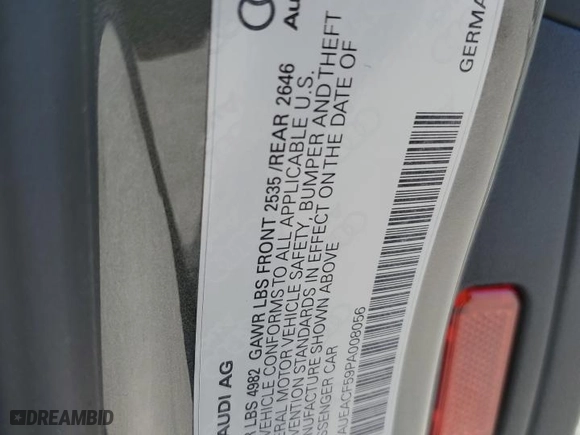 2023 Audi A5 Sportback S line Prestige with VIN WAUEACF59PA008056, listed as a Copart auction lot 51626294 with 19,656 mi miles. Bid and sale history available at carsss.com. Image 13.