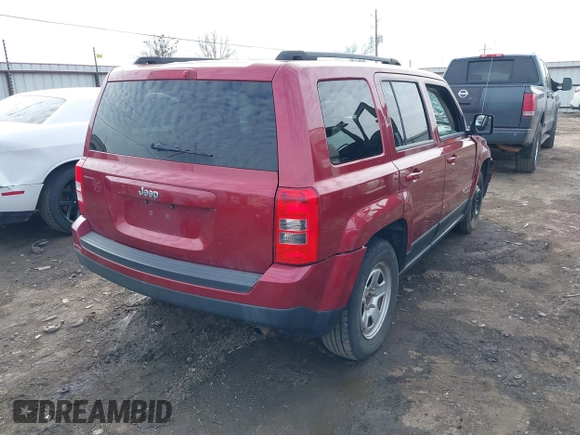 2012 Jeep Patriot Sport with VIN 1C4NJPBA1CD605305, listed as a IAAI auction lot 41639552 with 214,939 mi miles and . Bid and sale history available at DreamBid. Image 4.
