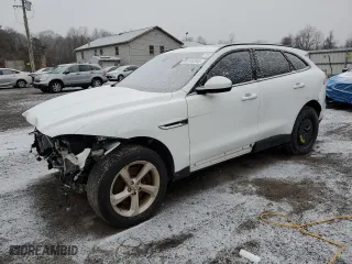 2018 Jaguar F-PACE 30t Premium with VIN SADCJ2GX1JA294226, listed as a Copart auction lot 45040265 with 59,721 mi miles and Clean Title. Bid and sale history available at carsss.com. Image 1.