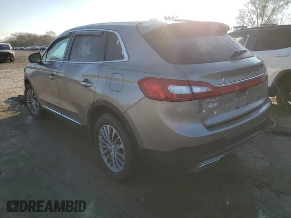 2018 Lincoln MKX Select with VIN 2LMPJ8KRXJBL11876, listed as a Copart auction lot 80688624 with 109,684 mi miles and Salvage Title. Bid and sale history available at carsss.com. Image 2.