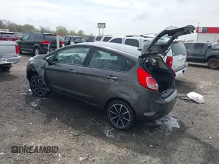 2017 Ford Fiesta SE with VIN 3FADP4EJ7HM163989, listed as a IAAI auction lot 41912798 with 81,827 mi miles. Bid and sale history available at carsss.com. Image 3.