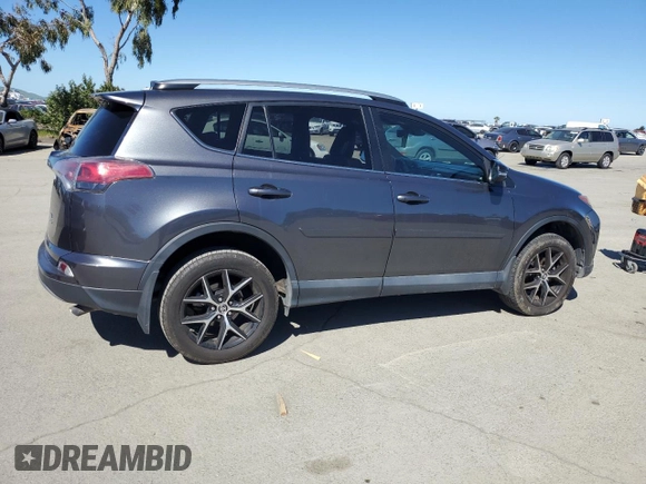 2017 Toyota RAV4 SE with VIN 2T3JFREV8HW661861, listed as a Copart auction lot 50397955 with 60,748 mi miles and Salvage title. Bid and sale history available at DreamBid. Image 3.