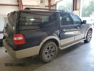 2007 Ford Expedition EL Eddie Bauer with VIN 1FMFK17507LA39140, listed as a Copart auction lot 66208174 with 261,227 mi miles and Clean Title. Bid and sale history available at carsss.com. Image 3.