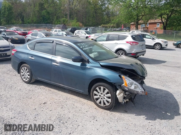 2014 Nissan Sentra SV with VIN 1N4AB7AP3EN852300, listed as a IAAI auction lot 42082559 with 170,384 mi miles and . Bid and sale history available at DreamBid. Image 1.