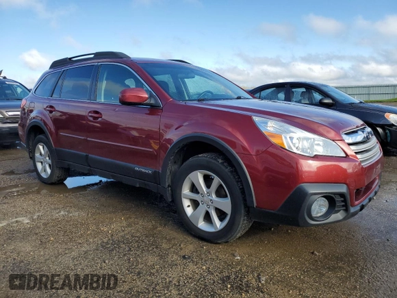 2014 Subaru Outback Premium with VIN 4S4BRBCC4E3324554, listed as a Copart auction lot 54422835 with 94,497 mi miles and Clean Title. Bid and sale history available at DreamBid. Image 4.