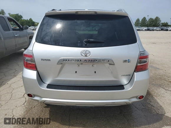 2009 Toyota Highlander Limited with VIN JTEEW44A292030600, listed as a Copart auction lot 56740284 with Not provided miles and Salvage title. Bid and sale history available at DreamBid. Image 6.