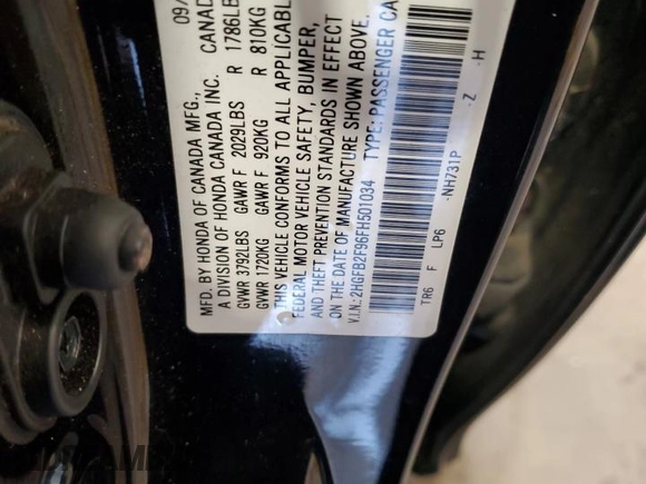 2015 Honda Civic Sedan EX-L with VIN 2HGFB2F96FH501034, listed as a Copart auction lot 54300025 with 120,079 mi miles and Salvage Title. Bid and sale history available at carsss.com. Image 13.