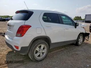 2021 Chevrolet Trax LS with VIN KL7CJKSB8MB302888, listed as a Copart auction lot 58416215 with 43,794 mi miles and Salvage title. Bid and sale history available at DreamBid. Image 3.