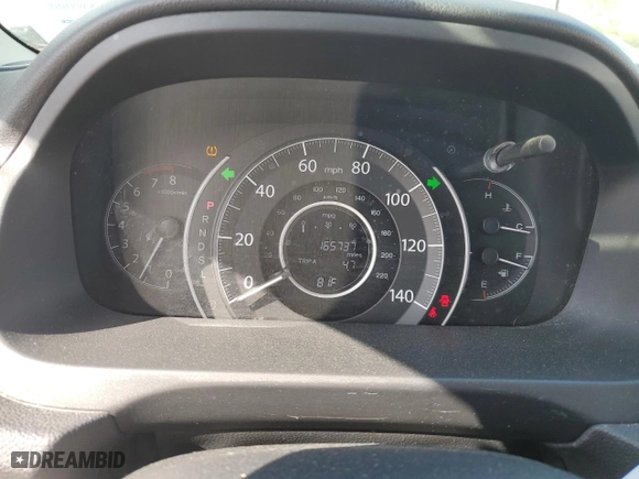 2016 Honda CR-V EX with VIN 3CZRM3H50GG708181, listed as a Copart auction lot 51745685 with 165,737 mi miles and Salvage Title. Bid and sale history available at carsss.com. Image 9.