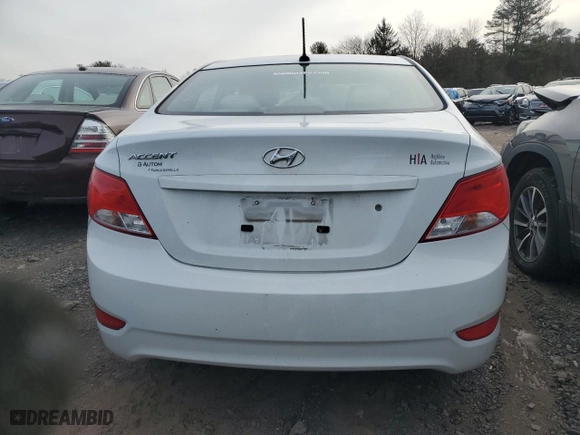 2017 Hyundai Accent SE with VIN KMHCT4AE6HU365739, listed as a Copart auction lot 45958505 with 85,072 mi miles and Salvage Title. Bid and sale history available at carsss.com. Image 6.