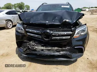 2017 Mercedes-Benz GLS 63 AMG with VIN 4JGDF7FE5HA747770, listed as a Copart auction lot 65888883 with 50,889 mi miles and Salvage Title. Bid and sale history available at DreamBid. Image 11.