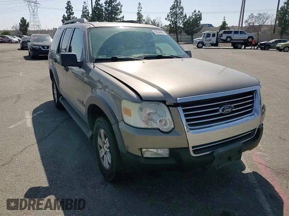 2006 Ford Explorer XLT with VIN 1FMEU63E76ZA01408, listed as a Copart auction lot 58244045 with 98,007 mi miles and Salvage title. Bid and sale history available at DreamBid. Image 14.