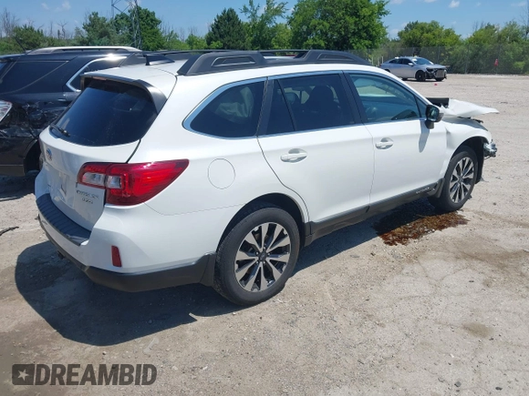 2016 Subaru Outback Limited with VIN 4S4BSENC2G3276266, listed as a IAAI auction lot 42640645 with 125,985 mi miles and . Bid and sale history available at DreamBid. Image 4.