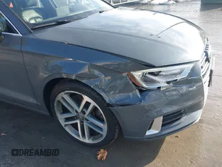 2019 Audi A3 Sedan Premium with VIN WAUBEGFF2K1017259, listed as a IAAI auction lot 41553469 with 51,942 mi miles. Bid and sale history available at carsss.com. Image 6.