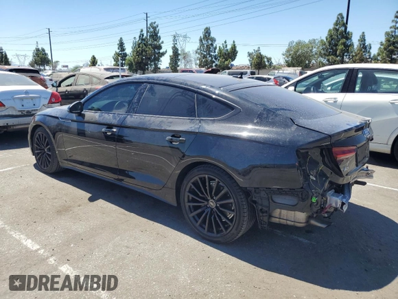 2023 Audi A5 Sportback Premium Plus with VIN WAUCBCF51PA047292, listed as a Copart auction lot 68124044 with 23,693 mi miles and Salvage Title. Bid and sale history available at carsss.com. Image 2.