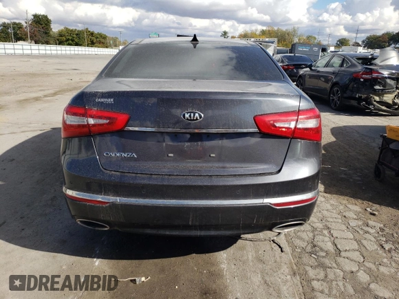 2016 Kia Cadenza Premium with VIN KNALN4D71G5211120, listed as a Copart auction lot 76015634 with 103,793 mi miles and Clean Title. Bid and sale history available at carsss.com. Image 6.
