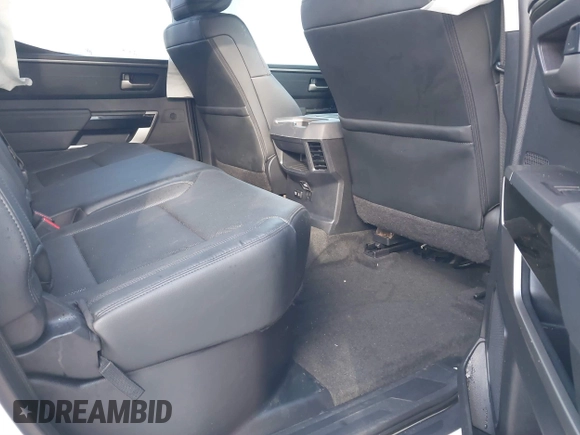 2023 Toyota Tundra Limited with VIN 5TFJA5DB8PX070681, listed as a IAAI auction lot 41617433 with 57,693 mi miles and . Bid and sale history available at DreamBid. Image 8.