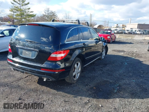2011 Mercedes-Benz R 350 with VIN 4JGCB6FE1BA130049, listed as a IAAI auction lot 41402227 with 155,557 mi miles and . Bid and sale history available at DreamBid. Image 4.