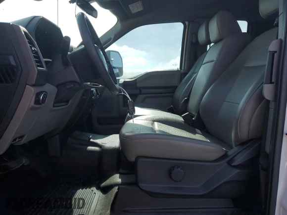 2022 Ford F-250 XL with VIN 1FT7X2A62NEF83139, listed as a Copart auction lot 55246765 with 56,387 mi miles and Salvage title. Bid and sale history available at DreamBid. Image 7.