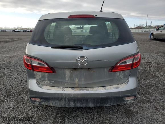 2012 Mazda Mazda5 Touring with VIN JM1CW2CL0C0134217, listed as a Copart auction lot 51962705 with 285,387 mi miles and Clean Title. Bid and sale history available at carsss.com. Image 6.