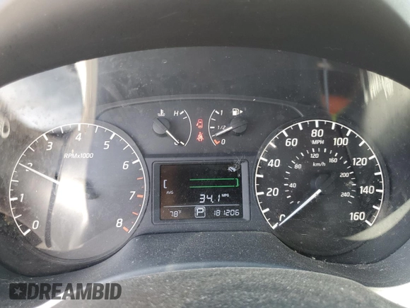 2017 Nissan Sentra SV с VIN 3N1AB7AP6HY310046, выставлен на аукционе Copart как лот 49869735 с пробегом 181 206 миль миль и Списание • Salvage title. История ставок и продаж доступна на DreamBid. Изображение 9.