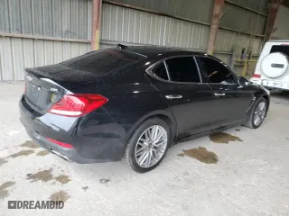 2020 Genesis G70 2.0T with VIN KMTG34LA4LU064770, listed as a Copart auction lot 77801363 with 79,998 mi miles. Bid and sale history available at carsss.com. Image 3.