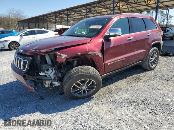 2018 Jeep Grand Cherokee Limited with VIN 1C4RJFBG8JC324928, listed as a Copart auction lot 48855095 with 72,983 mi miles and Salvage Title. Bid and sale history available at DreamBid. Image 1.