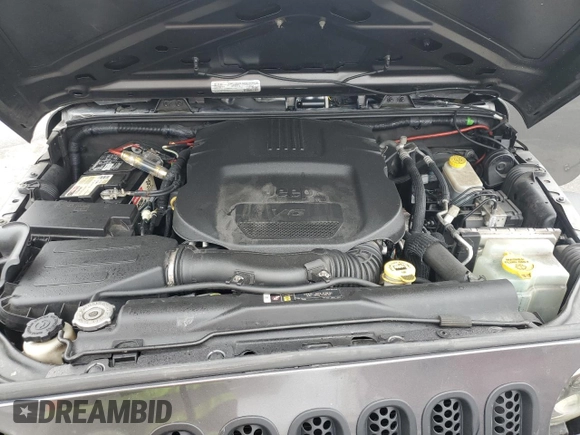 2018 Jeep Wrangler JK Unlimited Sport S with VIN 1C4HJWDG2JL839433, listed as a Copart auction lot 51376545 with 124,012 mi miles and Salvage Title. Bid and sale history available at carsss.com. Image 13.