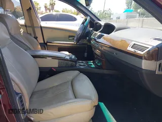 2007 BMW 7 Series 750Li with VIN WBAHN83527DT77312, listed as a IAAI auction lot 42571093 with 136,164 mi miles and . Bid and sale history available at DreamBid. Image 5.
