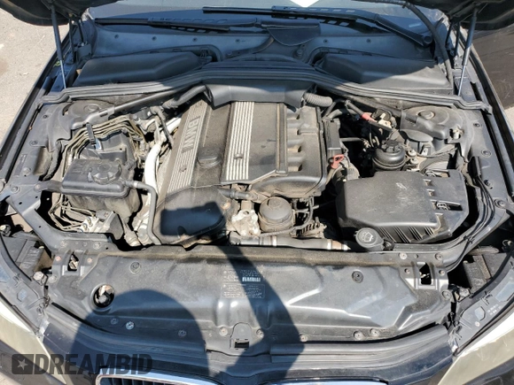 2005 BMW 5 Series 530i with VIN WBANA735X5CR57418, listed as a Copart auction lot 71579784 with 254,284 mi miles and Salvage Title. Bid and sale history available at DreamBid. Image 11.