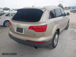 2009 Audi Q7 with VIN WA1AY74L99D023707, listed as a IAAI auction lot 41649568 with 166,968 mi miles. Bid and sale history available at carsss.com. Image 4.