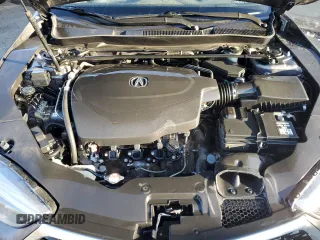2018 Acura TLX with VIN 19UUB2F36JA007136, listed as a Copart auction lot 43829265 with 108,112 mi miles and Salvage title. Bid and sale history available at DreamBid. Image 11.