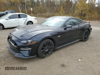 2022 Ford Mustang GT с VIN 1FA6P8CF0N5118652, выставлен на аукционе Copart как лот 75289414 с пробегом 38 077 миль миль и Списание • Salvage title. История ставок и продаж доступна на DreamBid. Изображение 1.